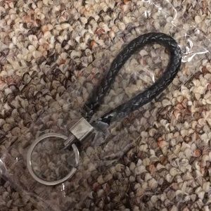 Leather breaded Key holder